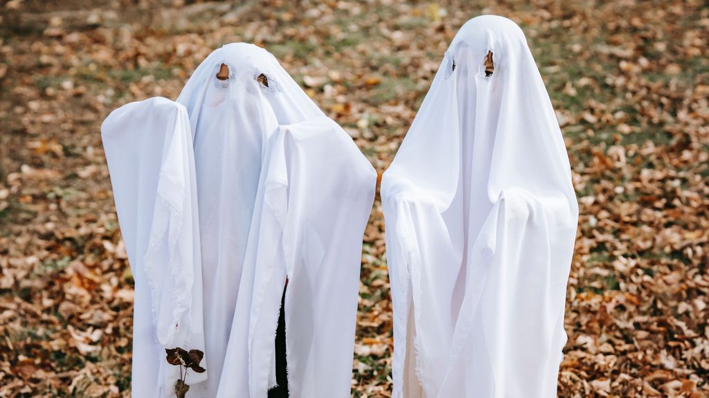 Disfraz de fantasma. FUENTE: Pexels