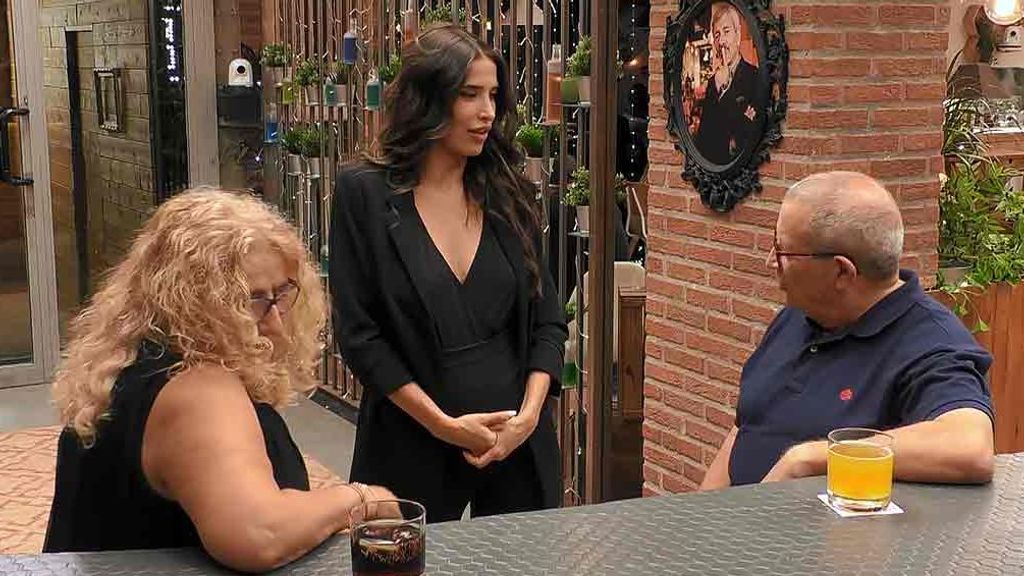 Jesús y María durante su cita en 'First Dates'