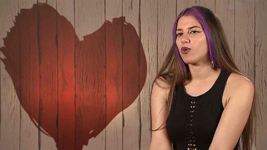 Teresa durante su cita en 'First Dates'