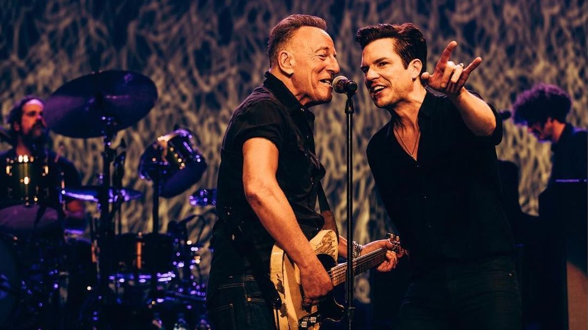 The Killers y Bruce Springsteen en el concierto de Nueva York