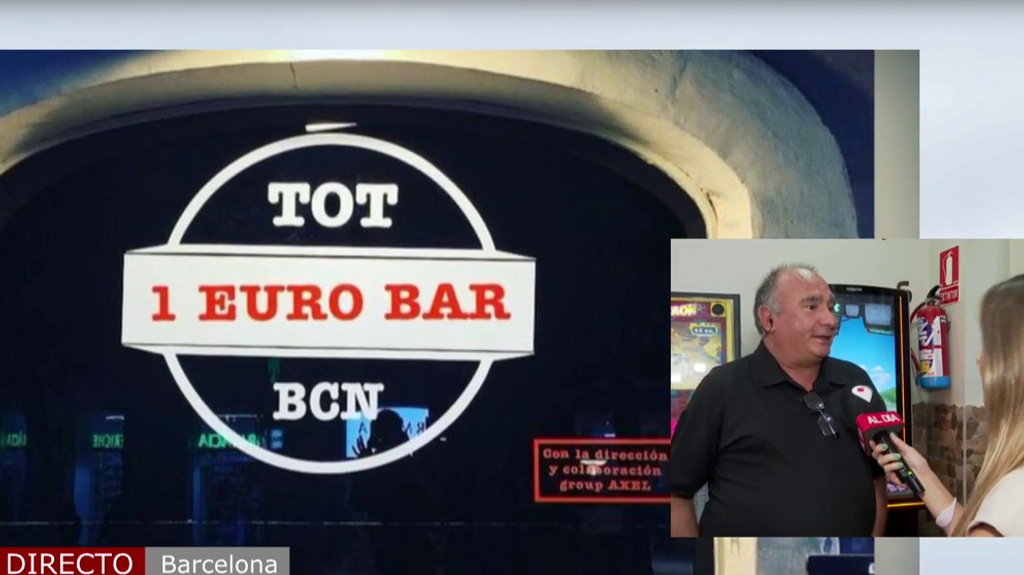 ‘Todo a 1 euro’: el bar anticrisis que triunfa en Barcelona