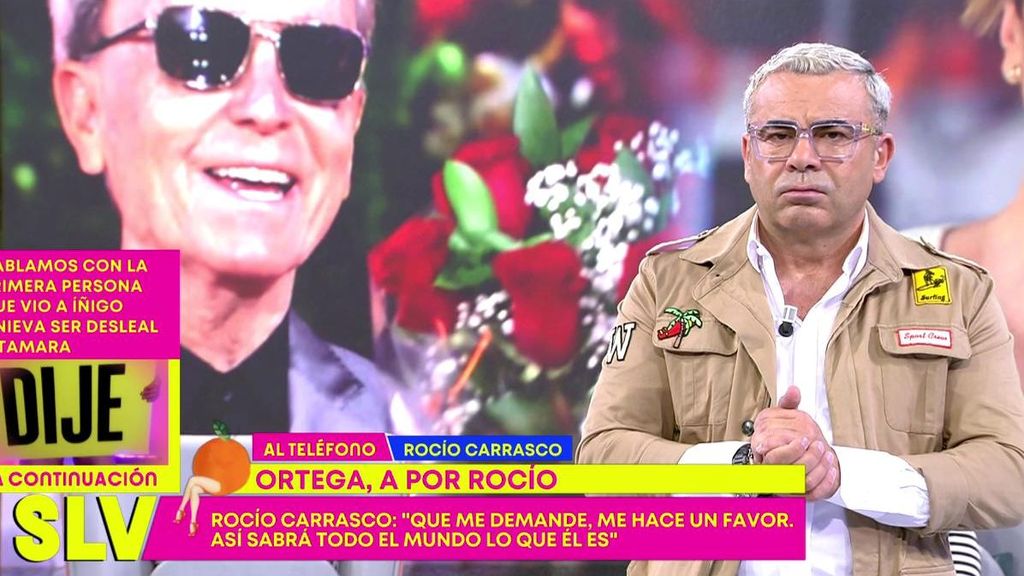 Rocío Carrasco responde a Ortega Cano: "Que me demande, así se sabría lo que es y lo que ha significado en la vida de mi madre"