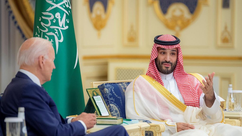 Biden y Bin Salman