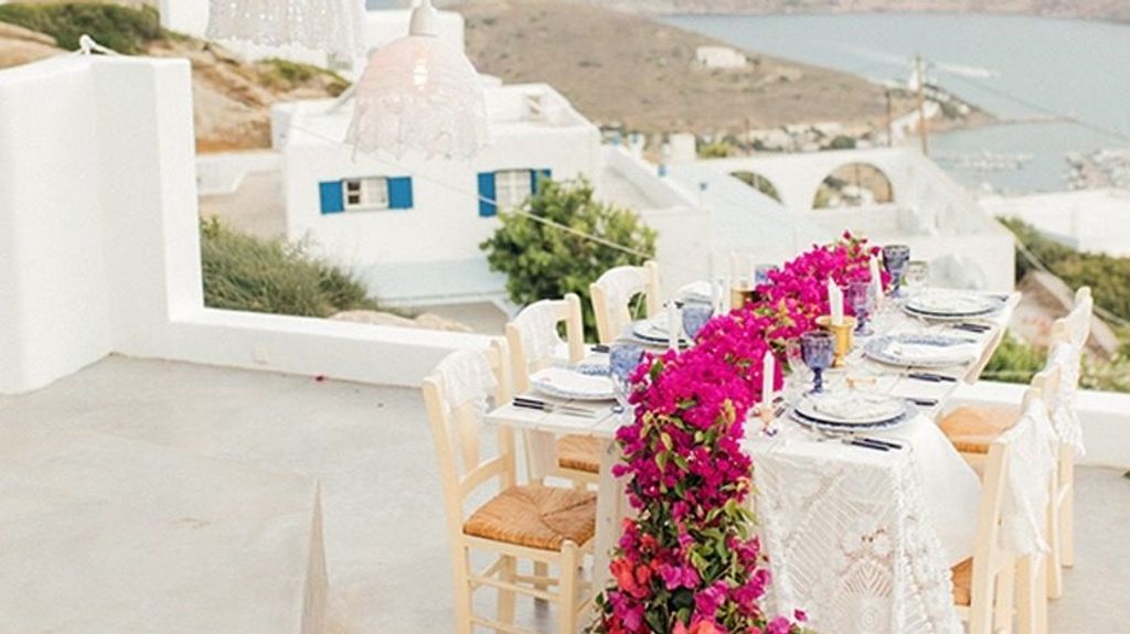 Cómo organizar una boda griega.