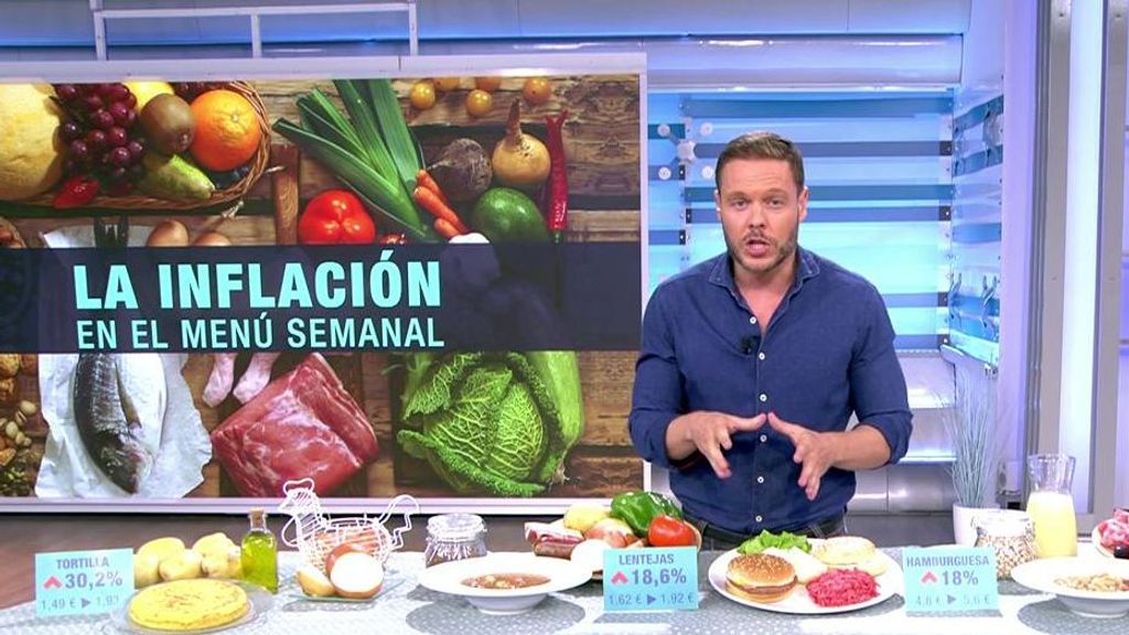 La tortilla o las lentejas, ¿Qué es más caro?, sube el menú casero