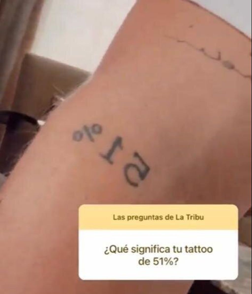 Tatuaje de Camilo