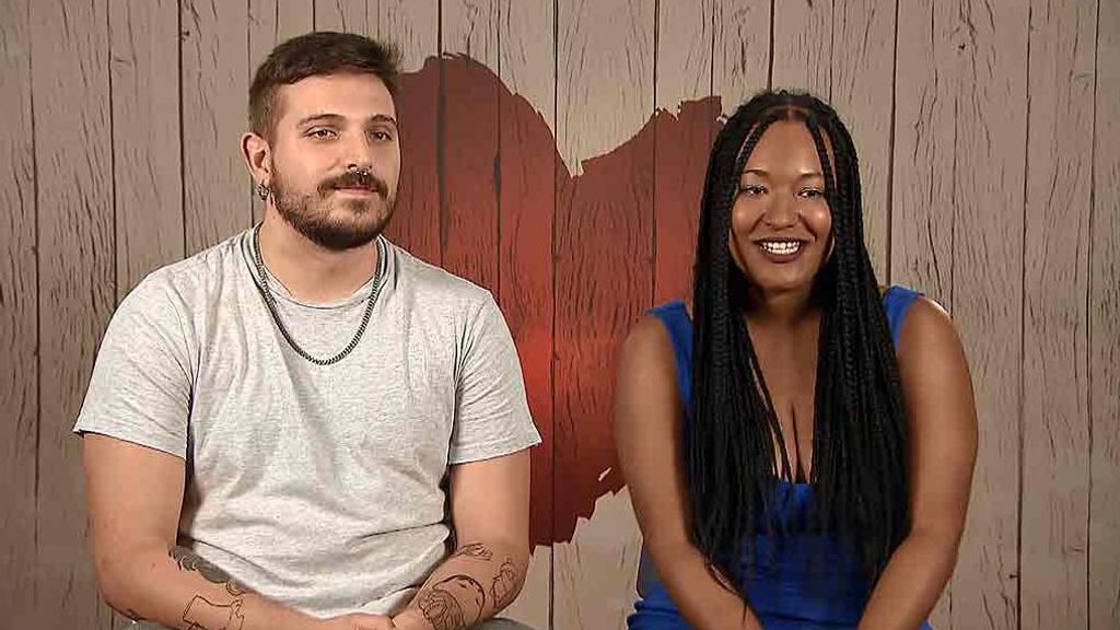 Cherel e Iván durante su cita en 'First Dates'