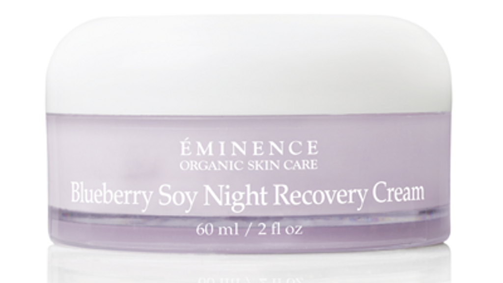 Eminence organics blueberry soy night recovery cream