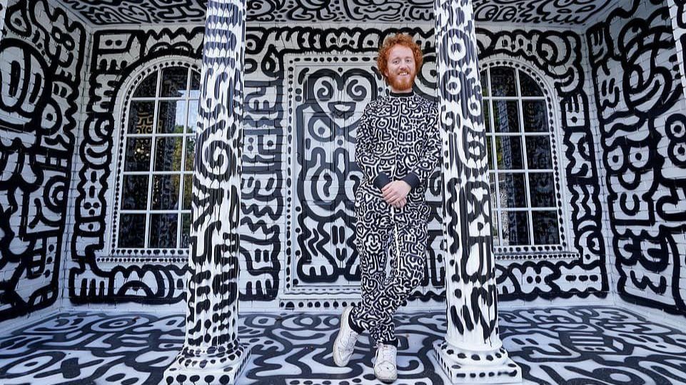 La ‘loca’ casa de Mr. Doodle no deja indiferente a nadie