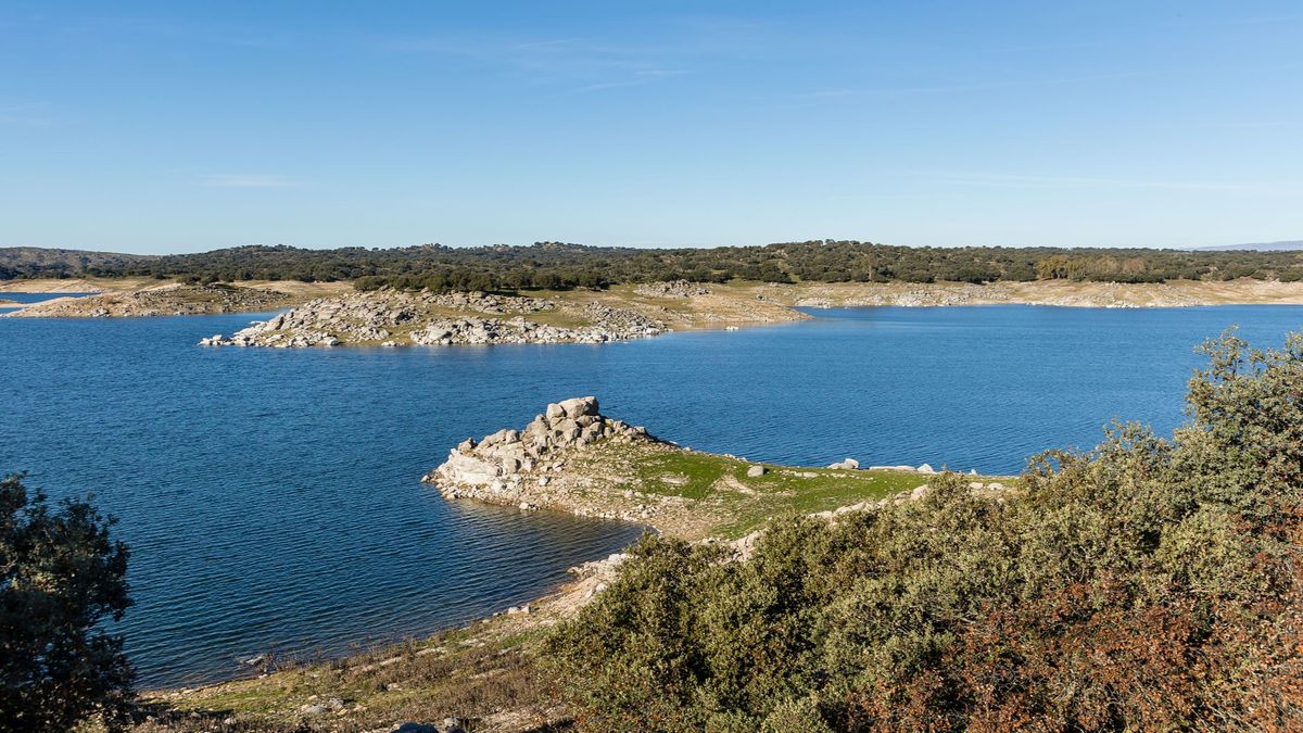 Embalse de Valdecañas, en Cáceres