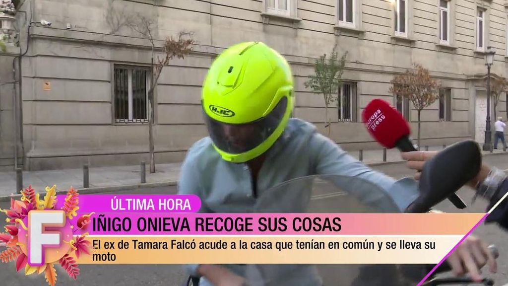 Iñigo Onieva va a casa de Tamara Falcó tras dar la cara públicamente