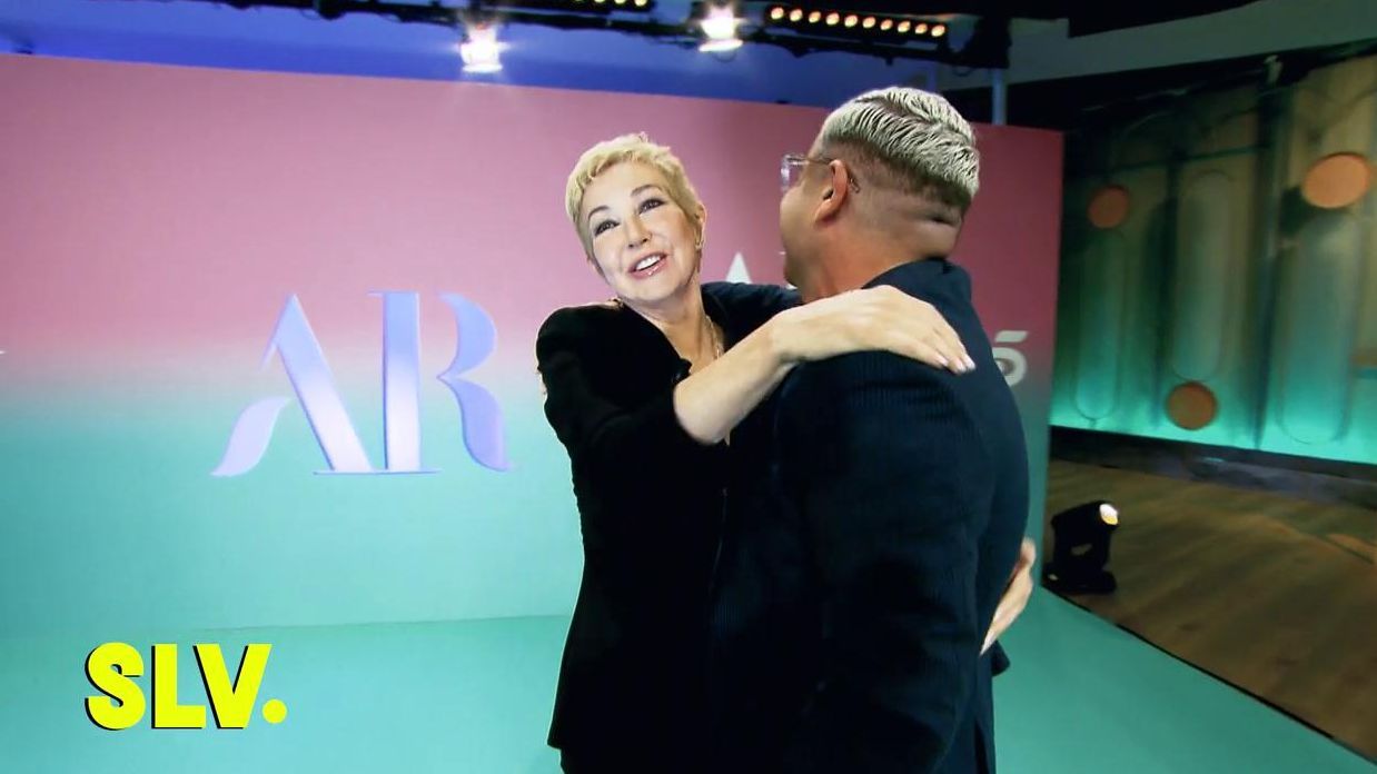 El abrazo de Ana Rosa y Jorge Javier