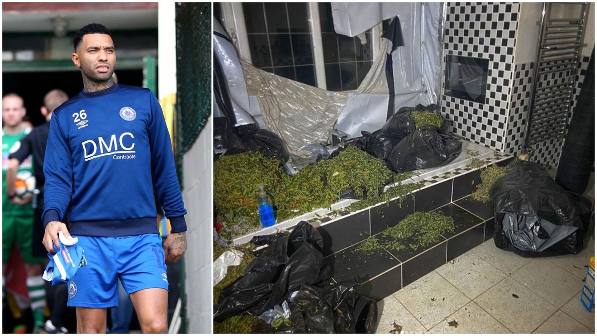 Encuentran una plantación de marihuana en la mansión de un futbolista: un youtuber lo saca a la luz Encuentran una plantación de marihuana en la mansión de un futbolista: un youtuber lo saca a la luz