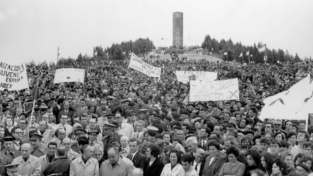 Homenaje a Mola en Alcocero en 1971