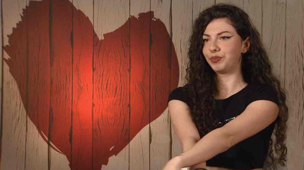 Anna durante su paso por 'First Dates'