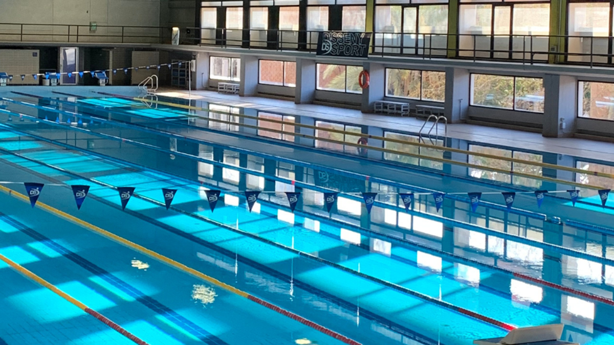 Cierre piscina Sant Jordi Barcelona Cierre piscina Sant Jordi Barcelona