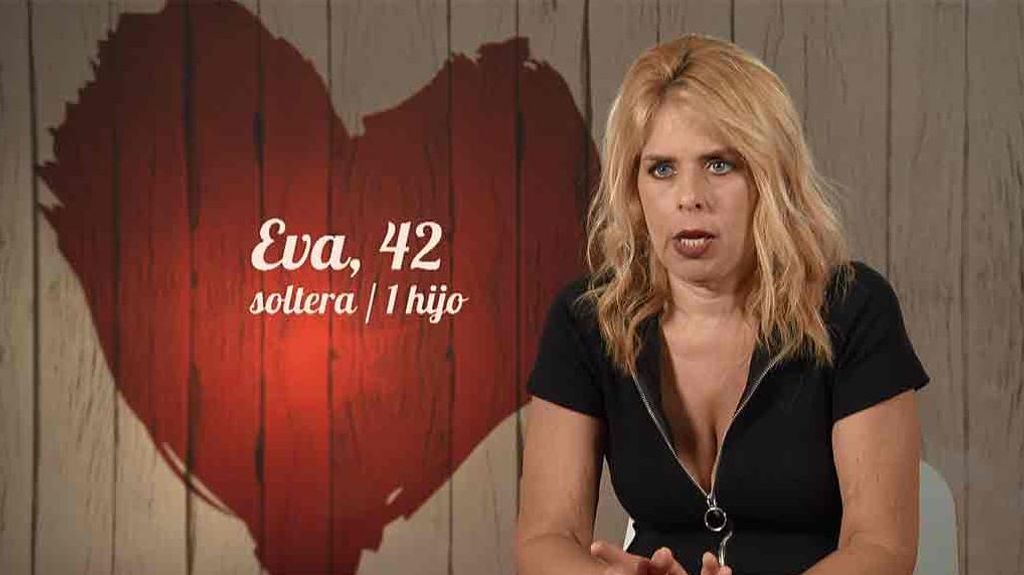 Eva durante su paso por 'First Dates'