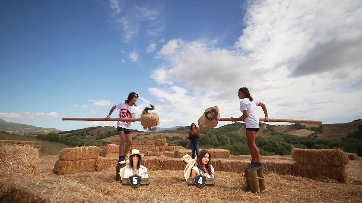 Juan y Daniela en la prueba