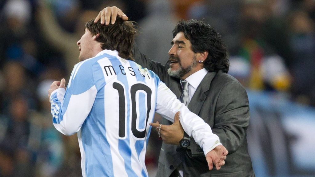 Maradona ejercía de protector de Messi: "Diego se hacía cargo de todos los problemas y las críticas"