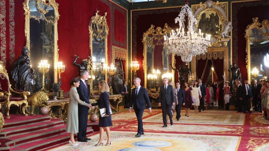 Los reyes invitan a 2.500 personas a la recepción en el Palacio Real por el 12 de octubre