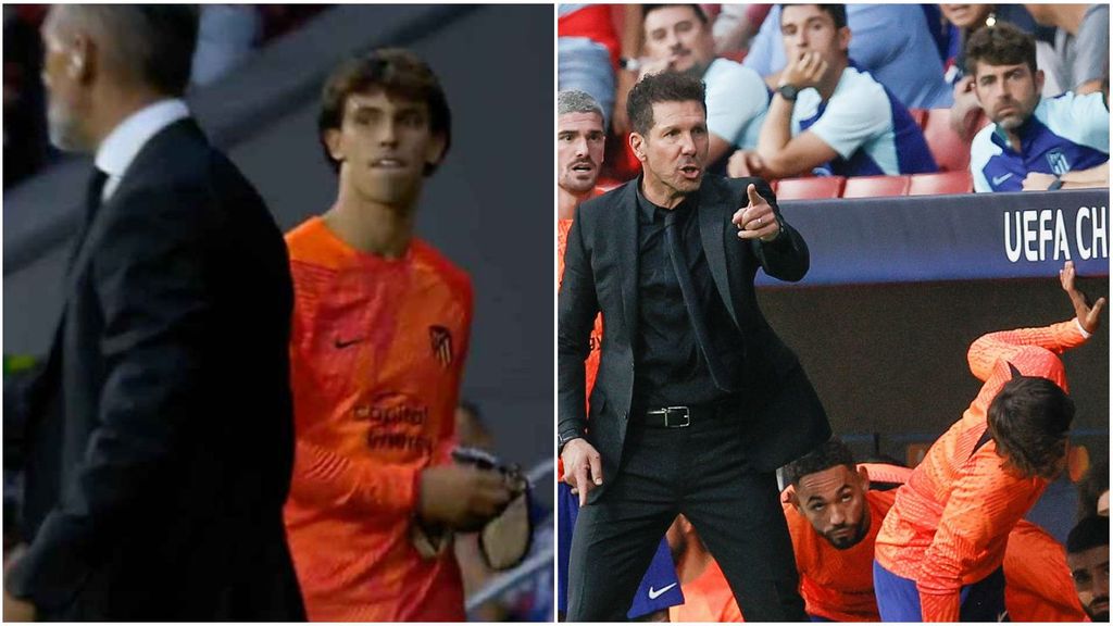 Joao Félix vuelve a estallar contra Simeone: la mirada desafiante tras quedarse sin minutos