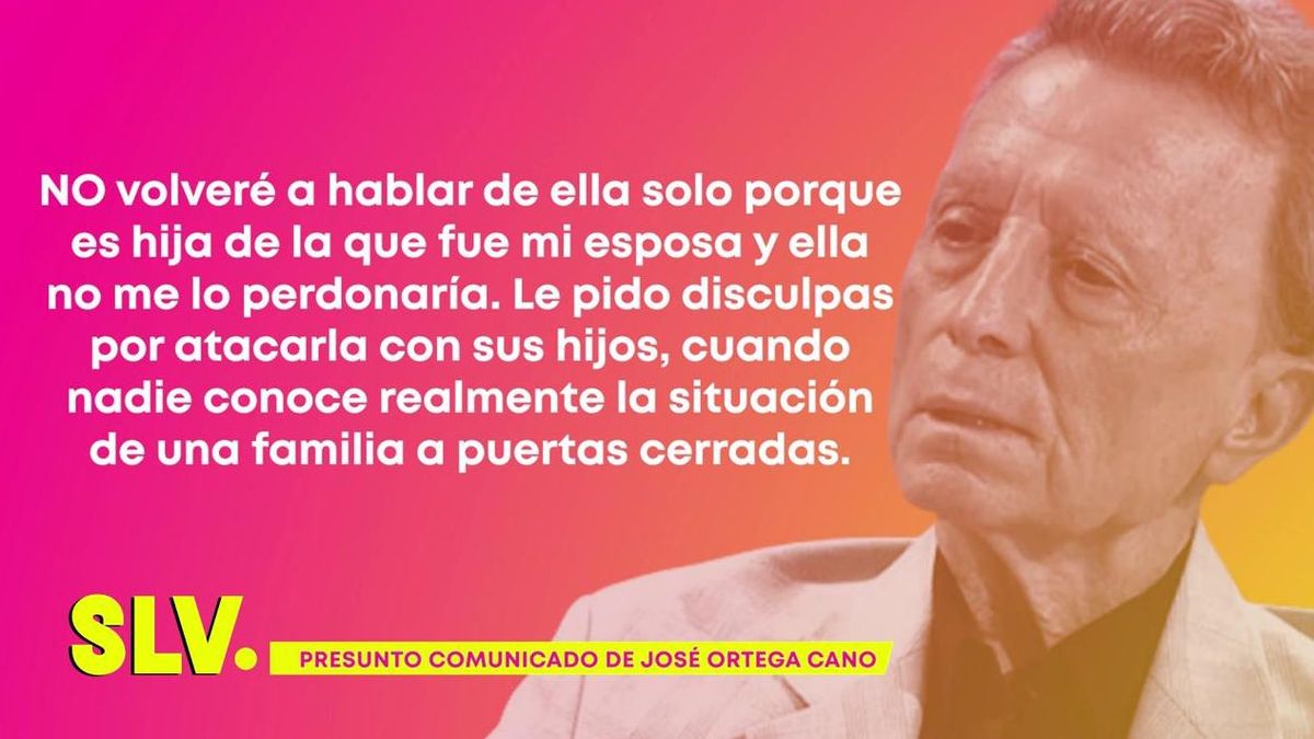 El presunto comunicado de José Ortega Cano