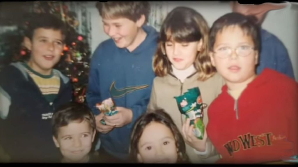 La familia de Joaquín en una foto familiar