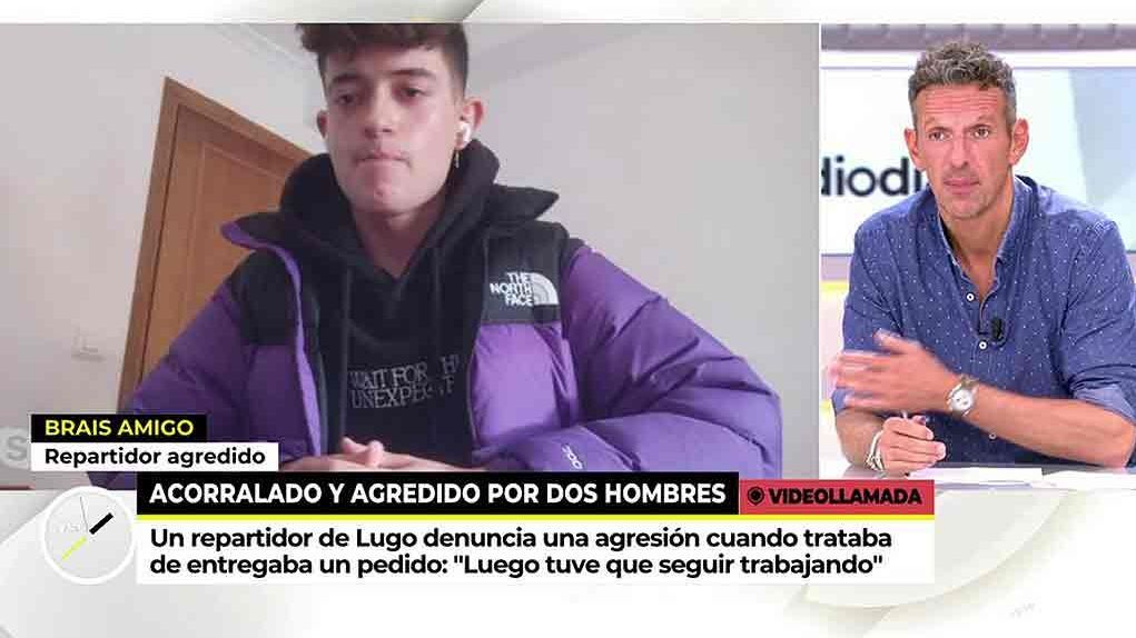 Obligan a un repartidor de Lugo a buscar al cliente tras sufrir una brutal agresión
