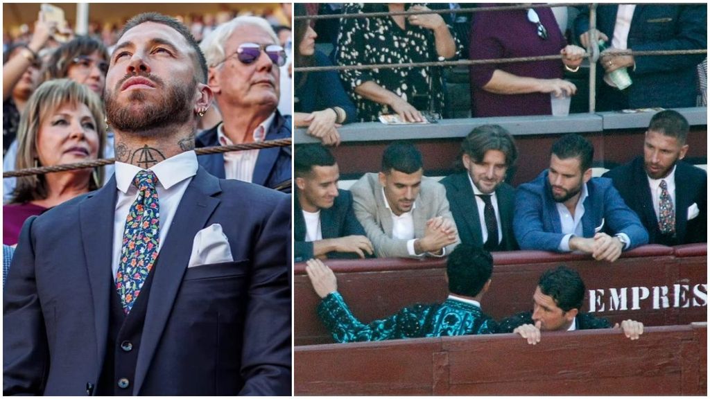 La afición de Sergio Ramos por los toros que le une a sus excompañeros del Madrid: “Emocionado de escuchar el himno”