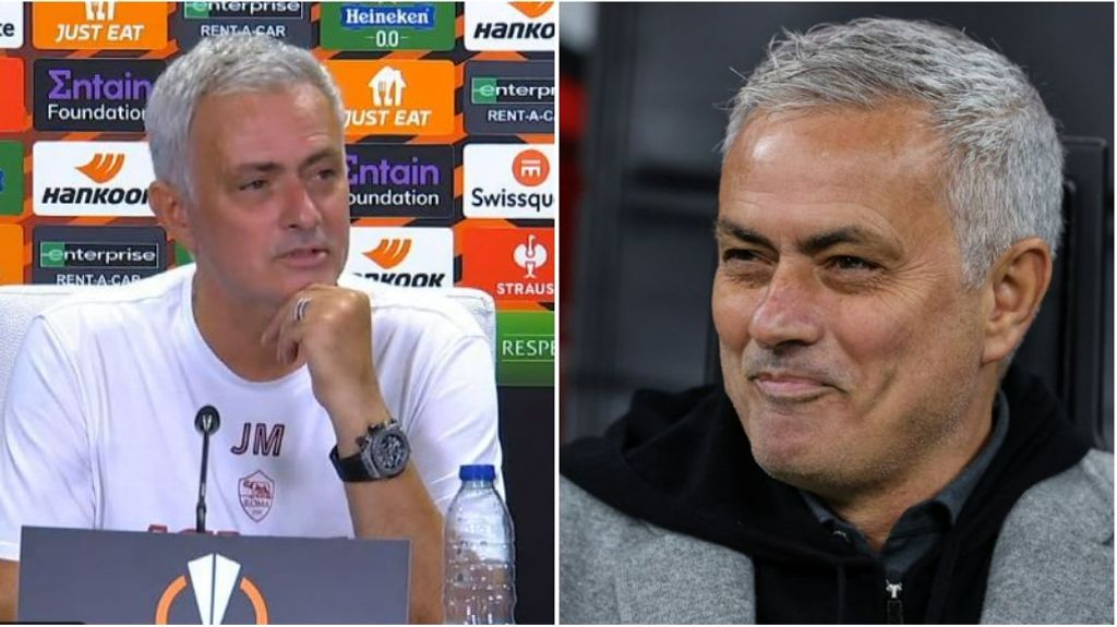 Mourinho lanza un dardo al Barça y le da la bienvenida a la Europa League: "Van a llegar los tiburones fracasados"