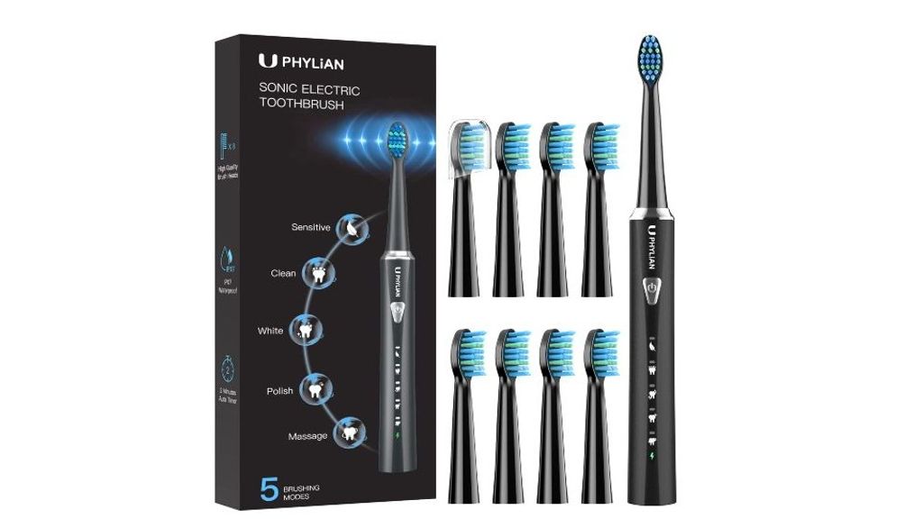 Cepillos de Dientes Electricos Sónico Adultos Phylian