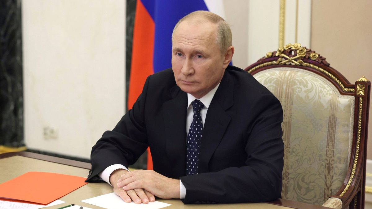 EuropaPress 4701793 23 september 2022 russia moscow russian president vladimir putin chairs