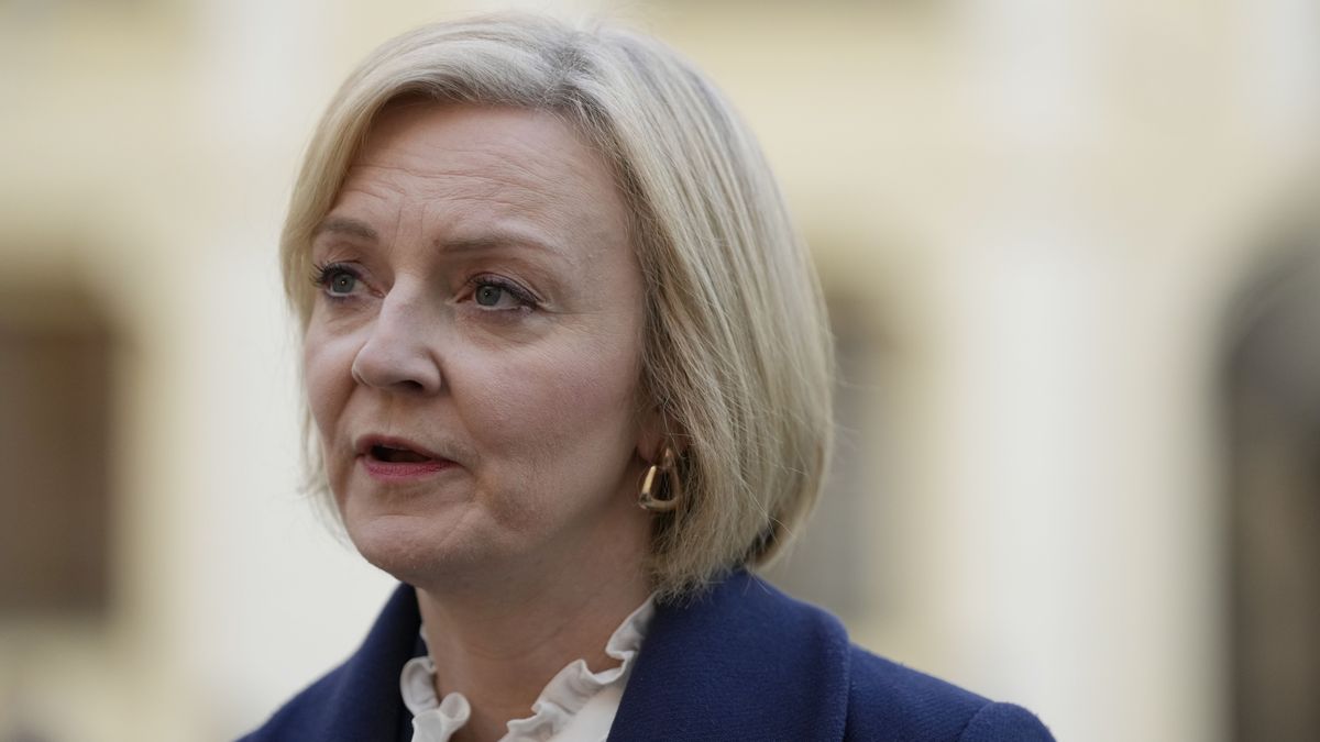 EuropaPress 4730783 06 october 2022 czech republic prague uk prime minister liz truss speaks to EuropaPress 4730783 06 october 2022 czech republic prague uk prime minister liz truss speaks to