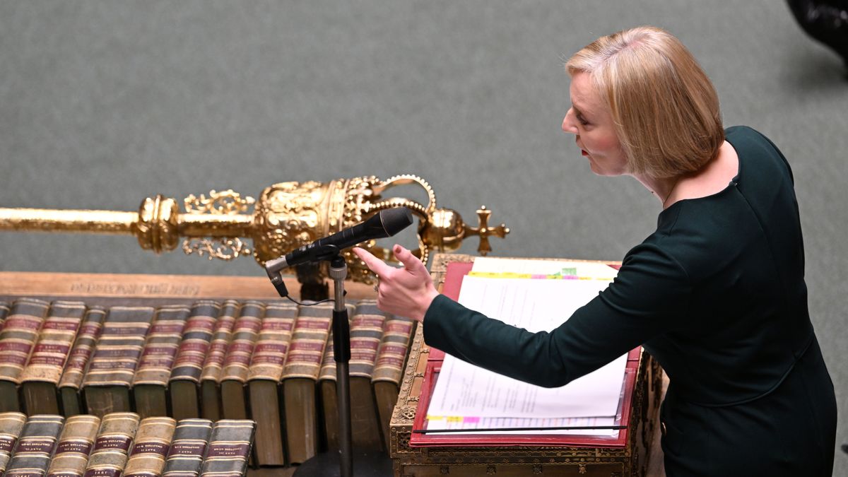 EuropaPress 4743030 handout 12 october 2022 united kingdom london uk prime minister liz truss EuropaPress 4743030 handout 12 october 2022 united kingdom london uk prime minister liz truss