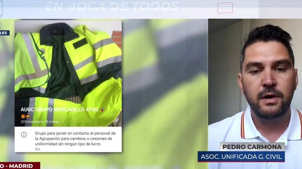 La Guardia Civil 'tiembla' de frío: los agentes crean un chat para intercambiarse ropa de abrigo