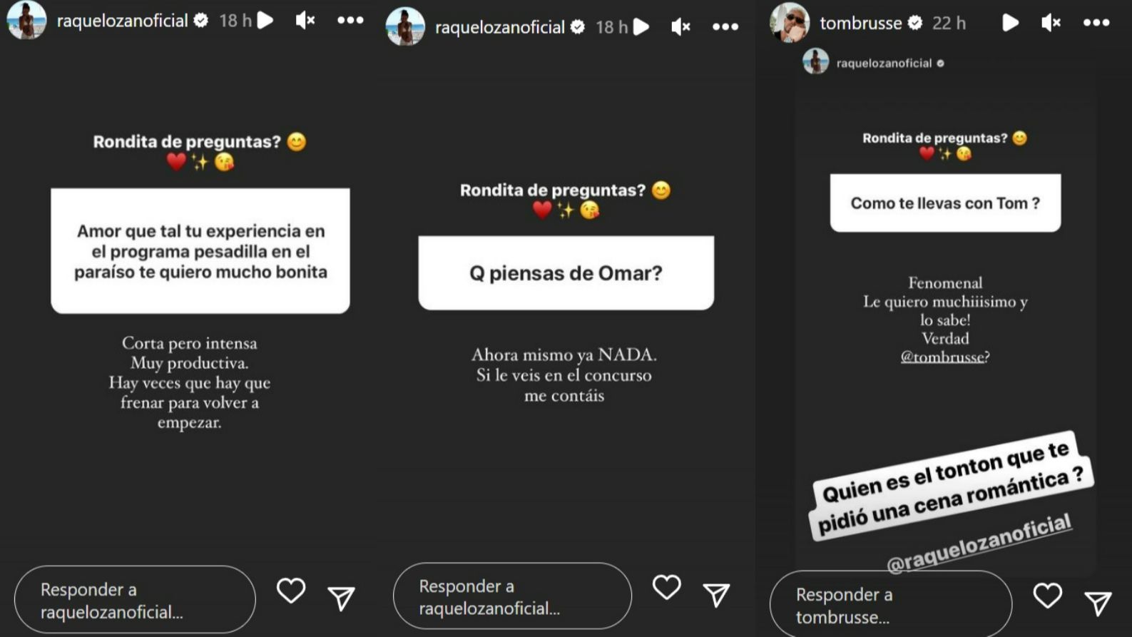 Raquel Lozano responde a sus seguidores