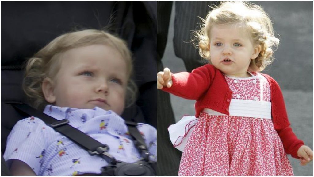 El parecido del nieto de Ingrid y la Princesa Leonor