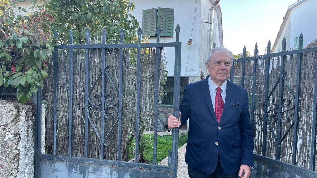 Rupérez vuelve a la casa donde estuvo secuestrado, 43 años después