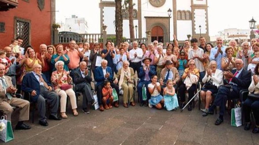Los Hernández Pérez, la familia canaria de doce hermanos que entra en el Libro Guiness por sumar 1.057 años