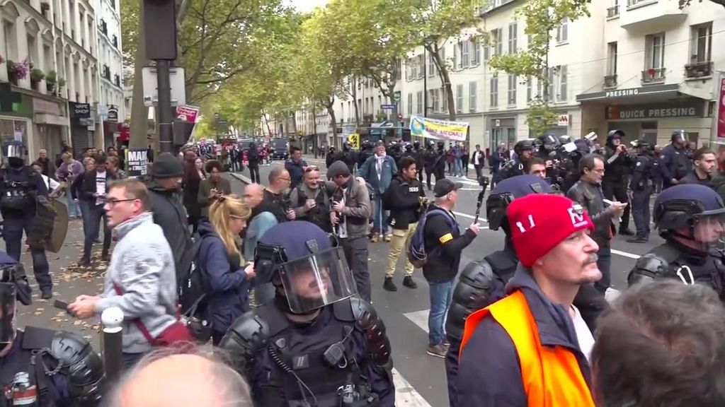 Protestas en Francia por la inflación