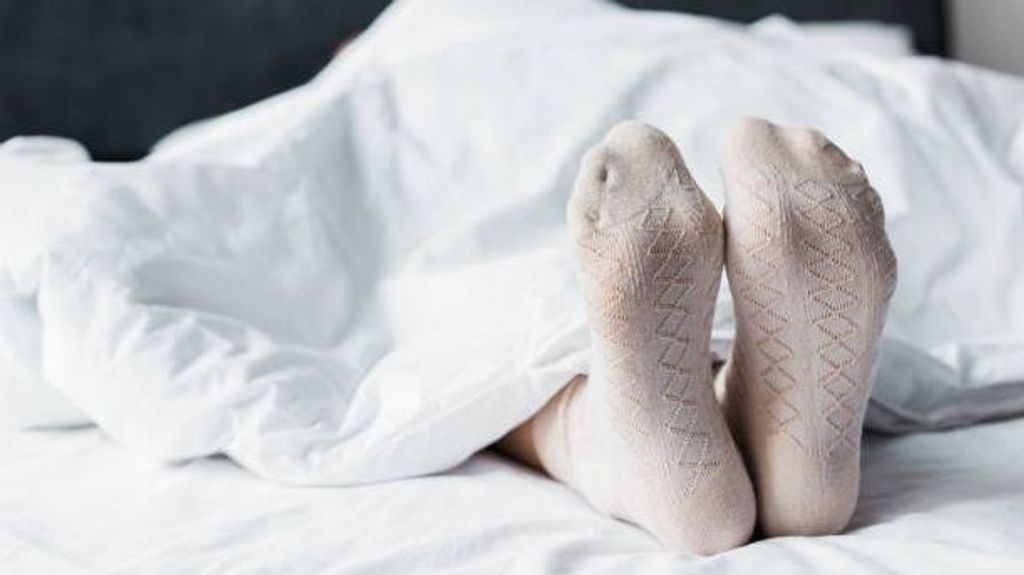 Dormir con calcetines no es perjudicial para la salud