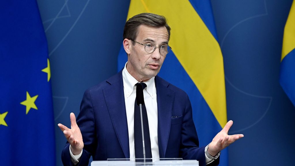 EuropaPress 4453396 16 may 2022 sweden stockholm leader of the main swedish opposition moderate