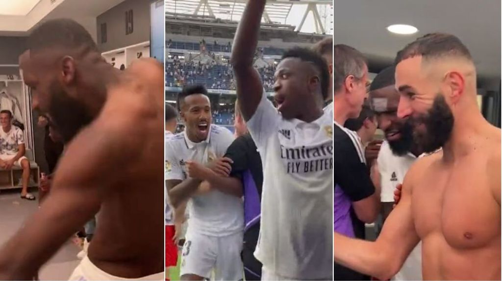 Del baile de Rüdiger, al estasis de Militao: euforia total en el Real Madrid tras ganar 'El Clásico'