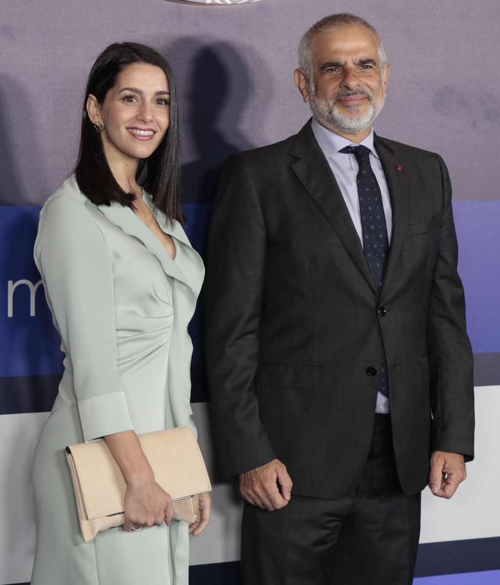 La presidenta de Ciudadanos, Inés Arrimadas, y el diputado catalán, Carlos Carrizosa