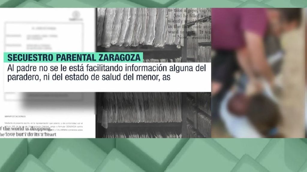 Las denuncias cruzadas de los padres del menor secuestrado en Zaragoza: "No facilita información del bebé ni del embarazo"