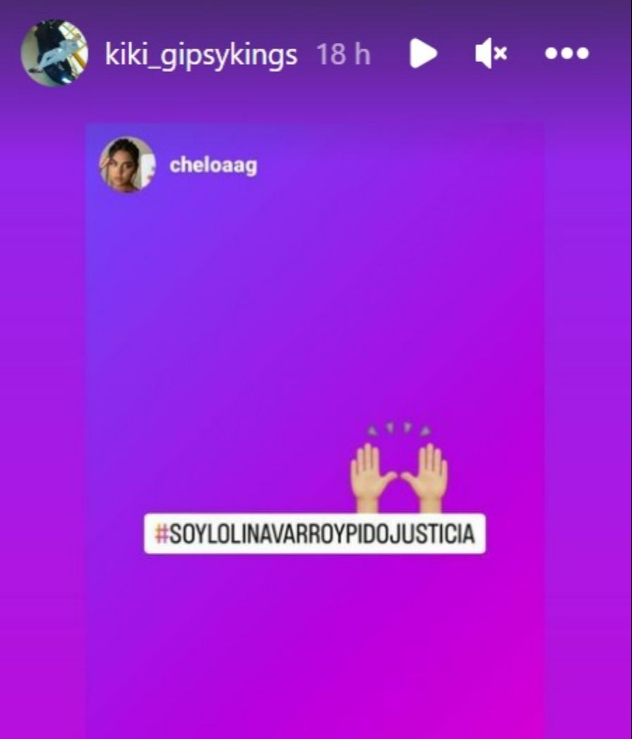 Kiki Fernández comparte uno de los mensajes de apoyo a su madre