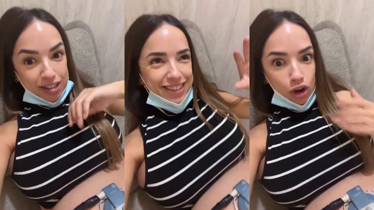 Lucía Sánchez, a punto de dar a luz: "Tengo casi todo el cuello del útero borrado"