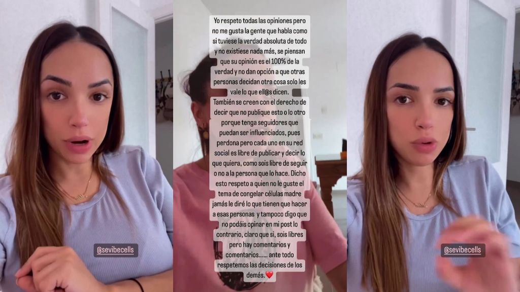 Lucía Sánchez responde a las críticas de sus haters