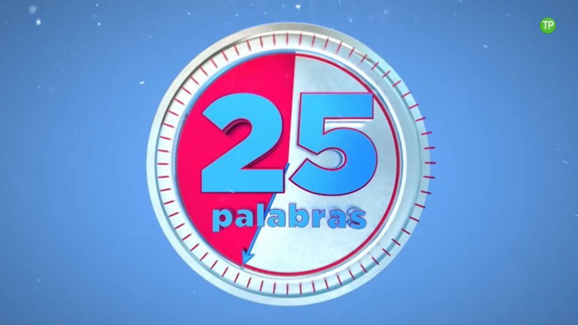 '25 palabras', el concurso en el que puedes jugar desde el plató y desde casa