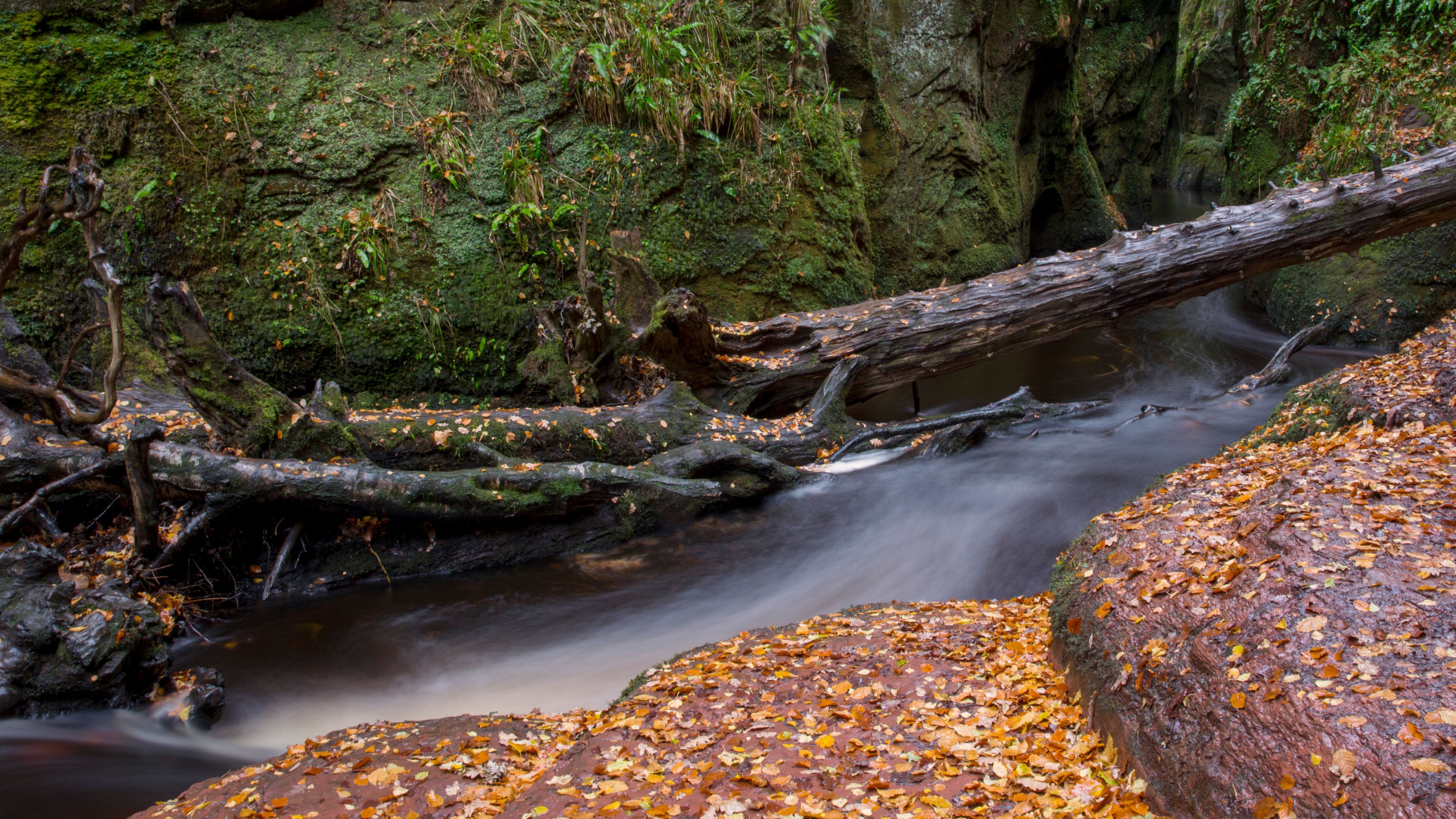 'El Púlpito del Diablo', el río de Escocia